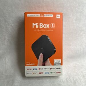 Xiaomi Mi Box S 4K Ultra HD Set-Top Box for Android TV Streaming Google
